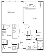 A2 309 floor plan