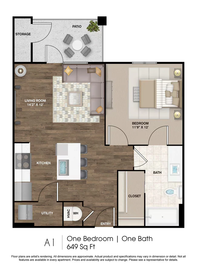 A1 3206 floor plan