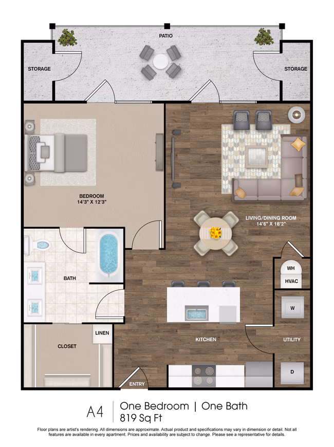 Unit 4106 4106 floor plan