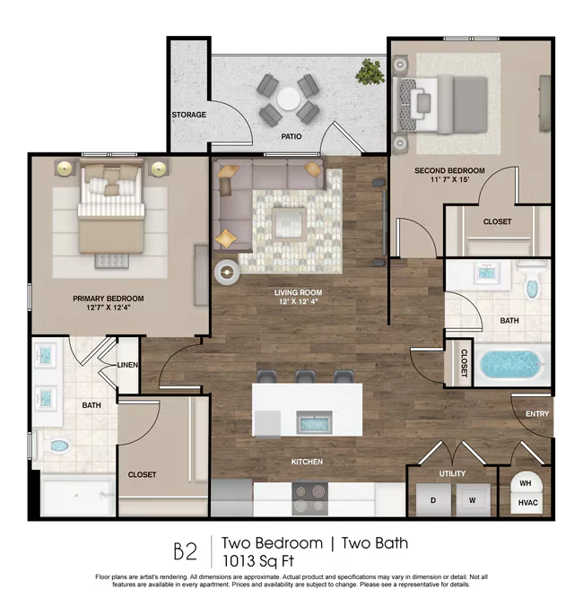 B2 1101 floor plan