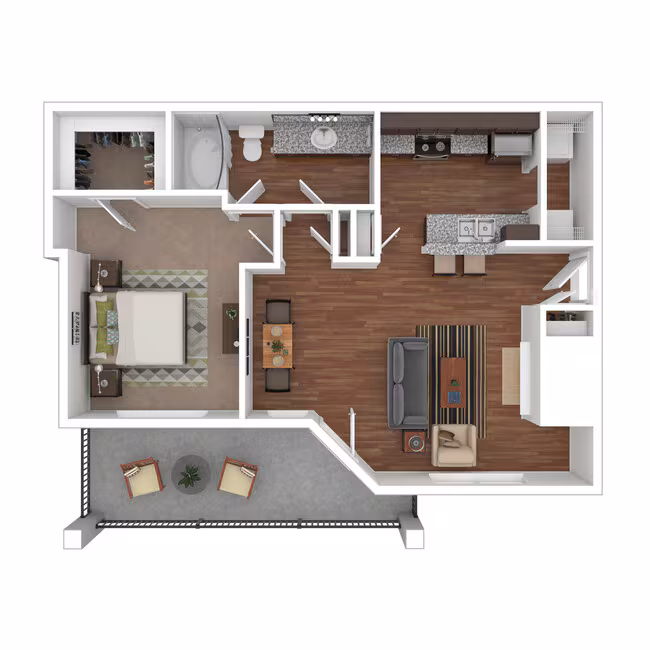 Unit 1121 1121 floor plan