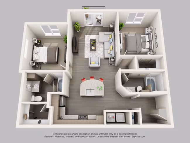 Unit 4105 4105 floor plan