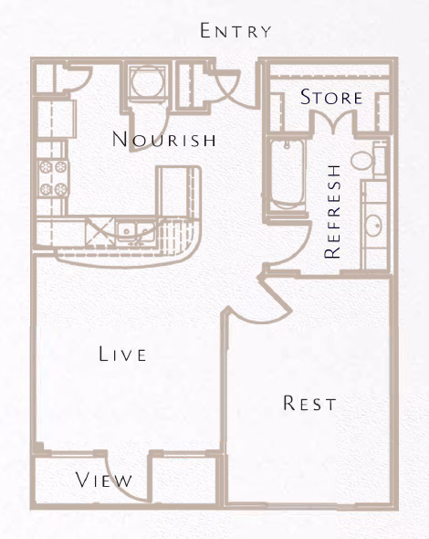 Unit 134 134 floor plan