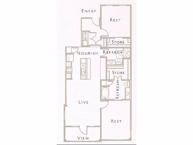 B4 302 floor plan