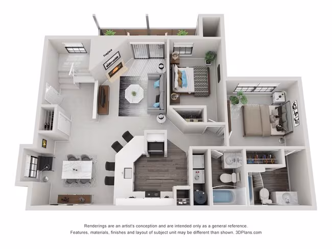 Unit 285 232 floor plan