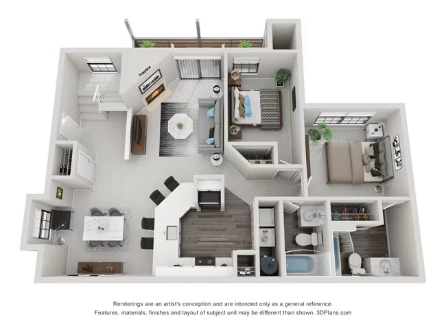 B2 285 floor plan