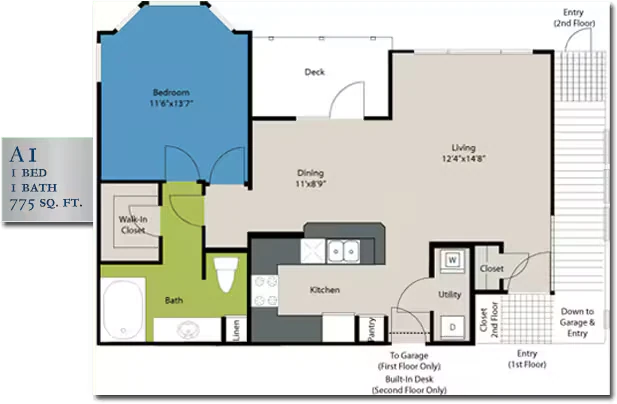 A1 326 floor plan