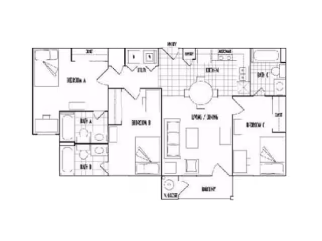 Unit Private Private floor plan