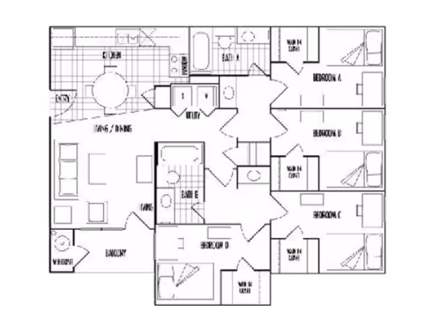 Unit Private Private floor plan