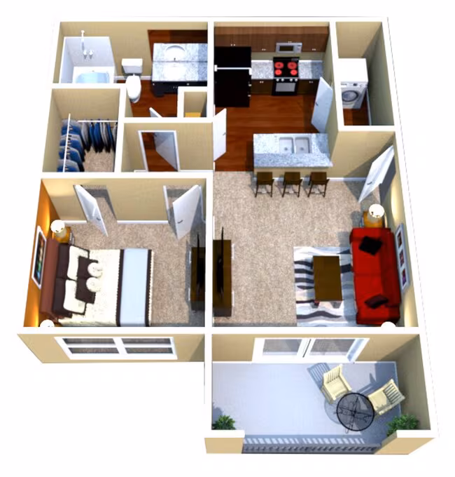 Unit 723 723 floor plan