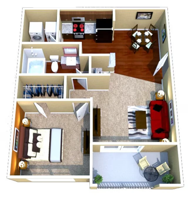 Unit 623 623 floor plan
