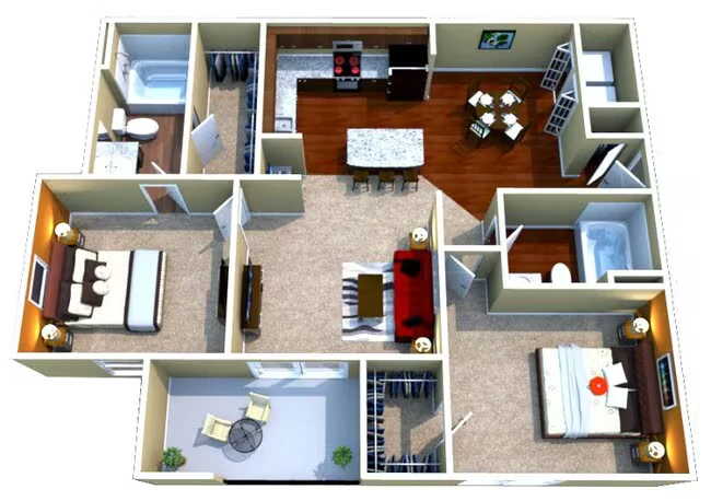 Unit 1127 1127 floor plan
