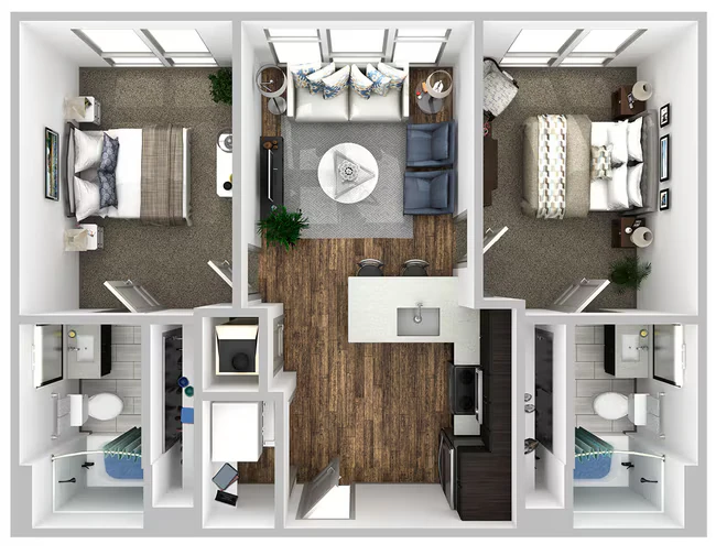 K-B1 696 floor plan
