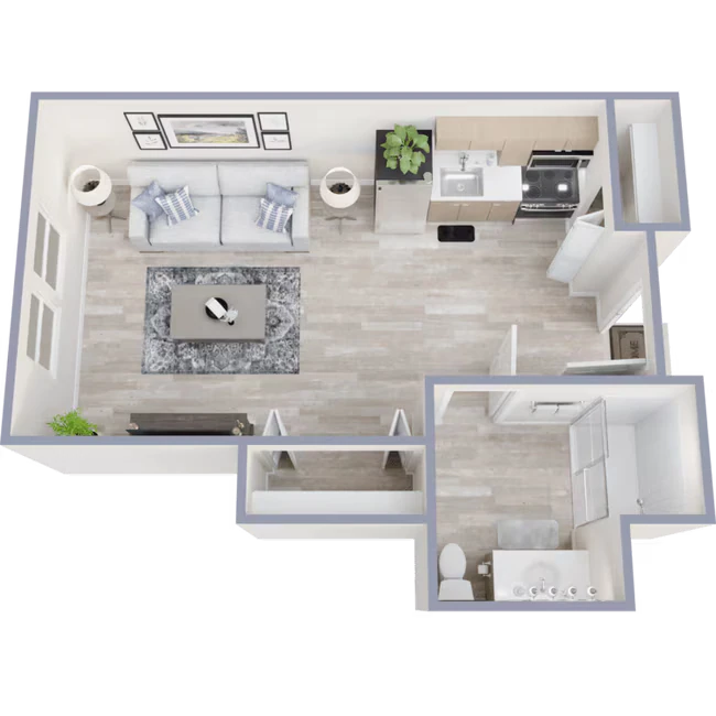 C 206 floor plan
