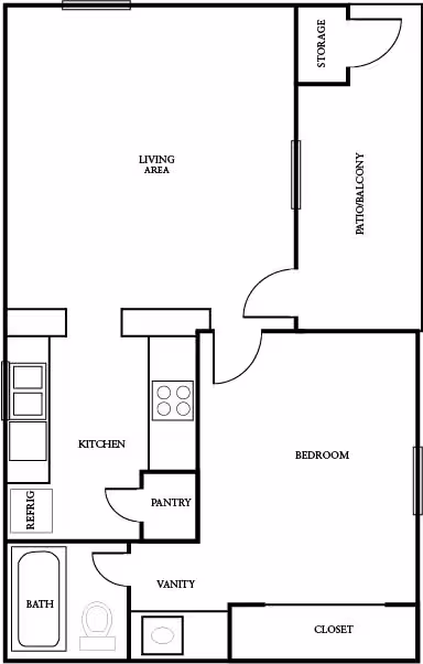 Unit 913 1405 floor plan