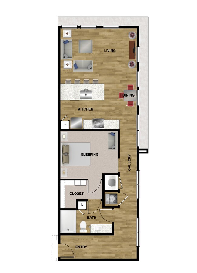 Unit 215 215 floor plan