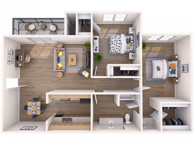 Periwinkle 6-2126 floor plan