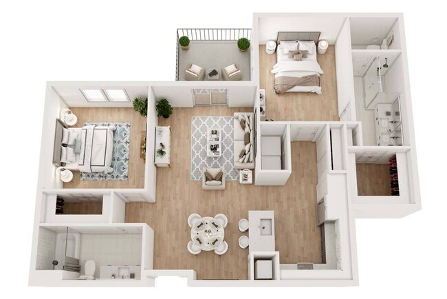 Unit 2413 2413 floor plan