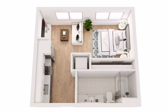 E1B 2536 floor plan