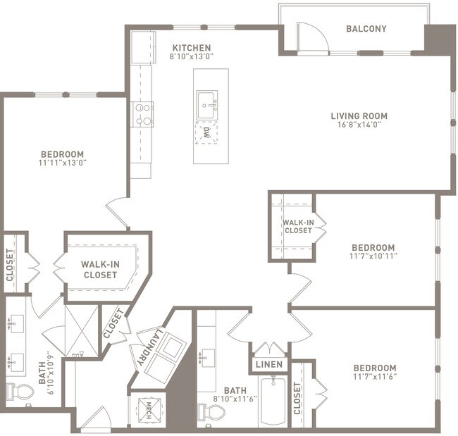 Unit 1217 1217 floor plan