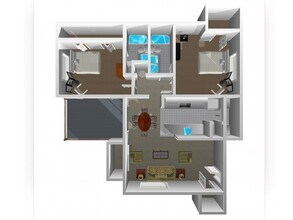 2X2 9M floor plan