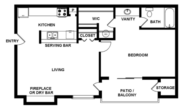 Unit 0720 0720 floor plan