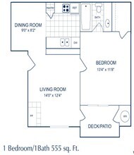 Unit 326 306 floor plan