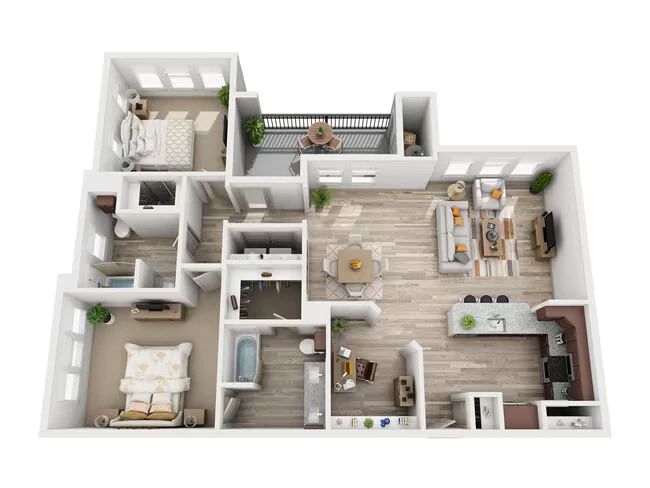 B4 7301 floor plan