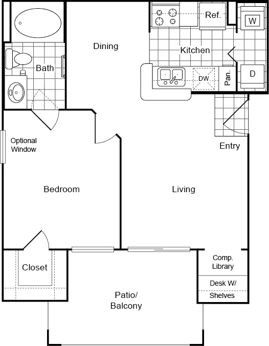 A 0333 floor plan