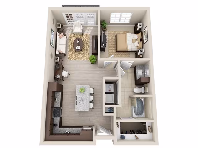 A1 0437 floor plan