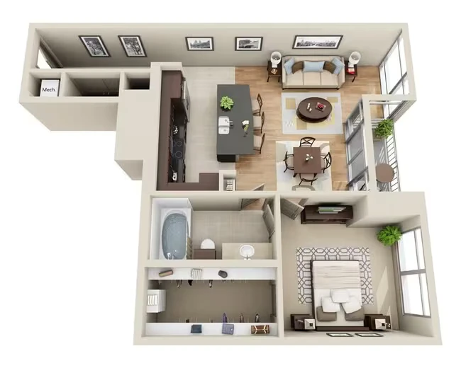 Unit 2804 2804 floor plan