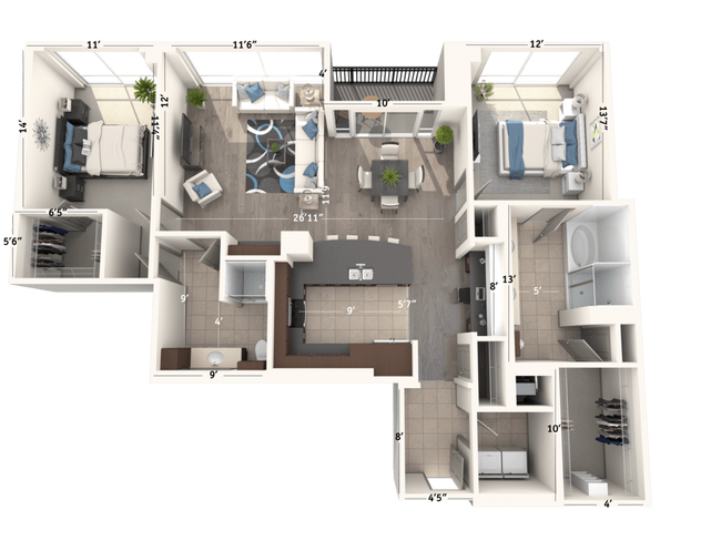 Unit 0802 0802 floor plan