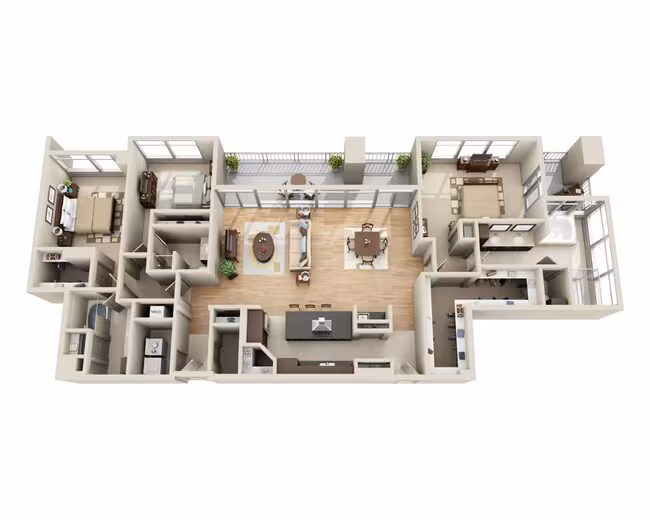 Unit 3603 3603 floor plan