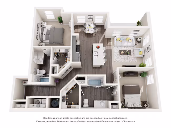 Unit 7301 7301 floor plan