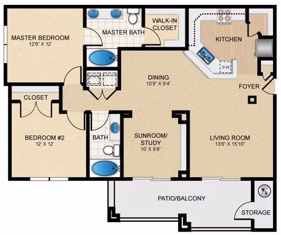 Unit 1221 1621 floor plan