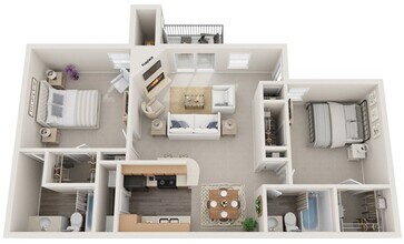 Unit A-A205 A-A205 floor plan