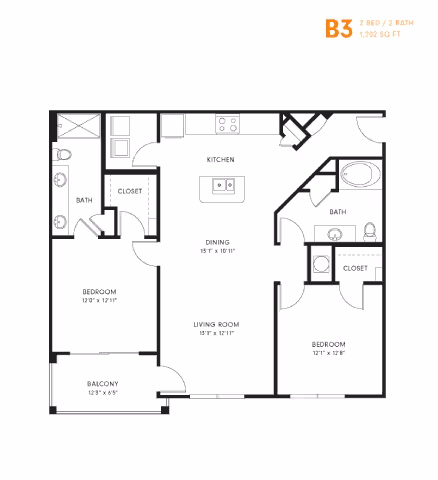 Unit 13-13304 13-13304 floor plan