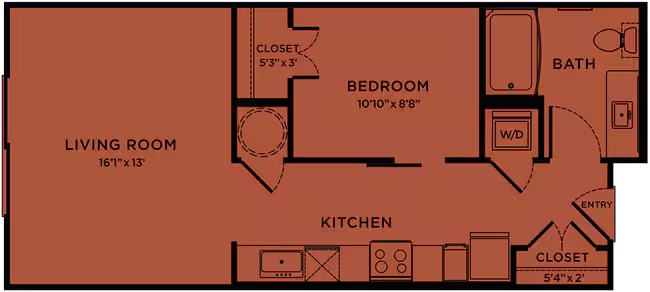 Unit 11102 05109 floor plan