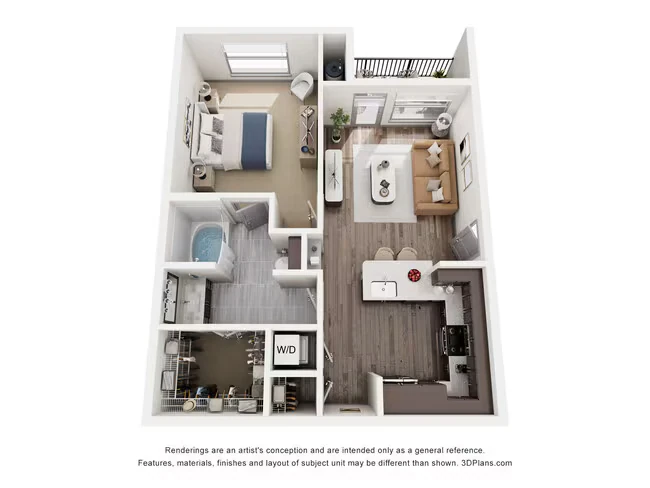 A1 17-1703 floor plan
