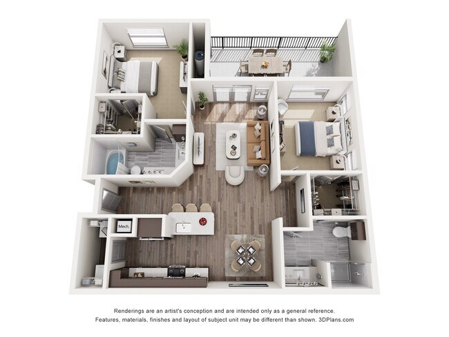 Unit 10-1006 10-1023 floor plan