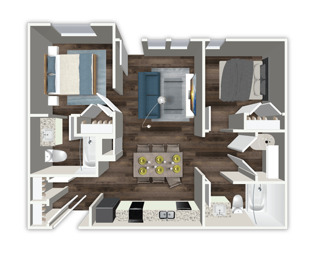 Unit 3203 3104 floor plan