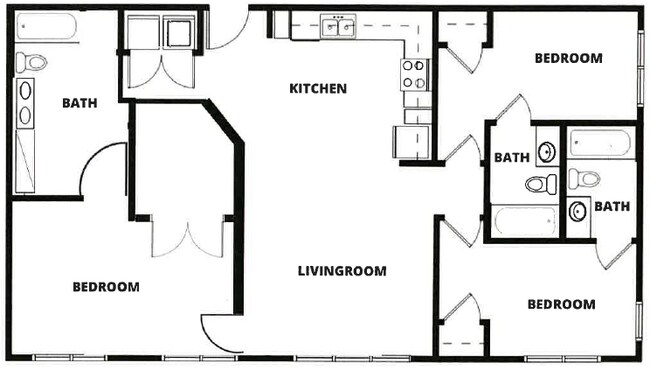 Unit 1455 1407 floor plan