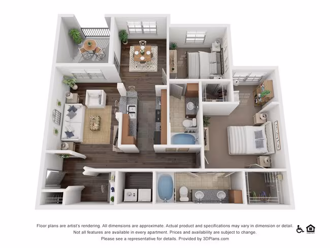 Unit 1718 1718 floor plan
