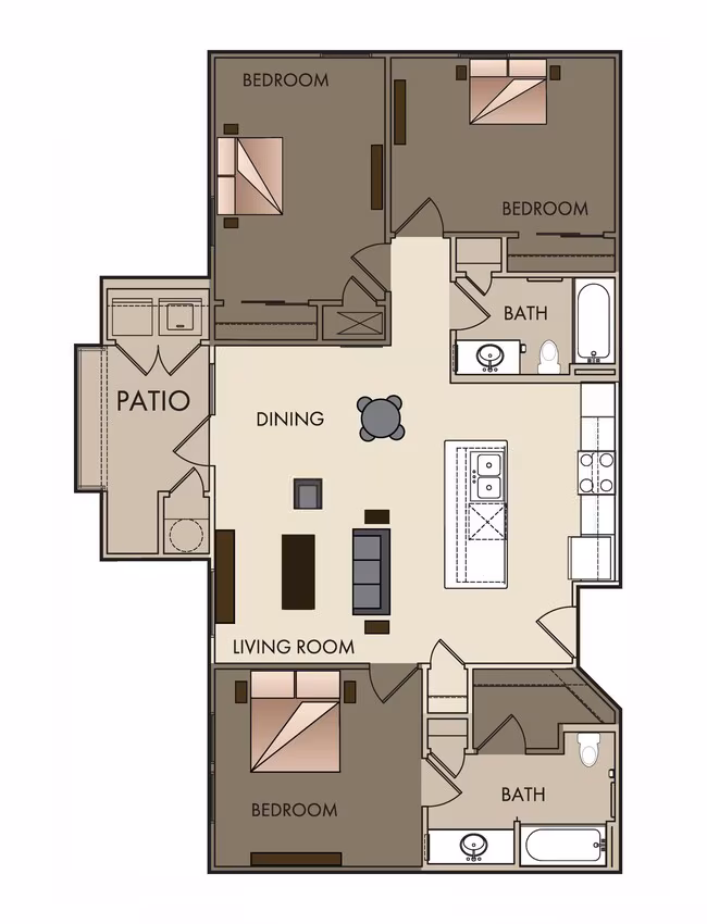 Unit 12304 12304 floor plan