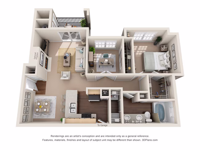 Unit 2-0834 2-0834 floor plan