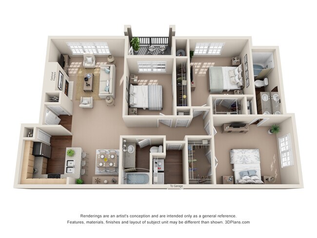 Heavenly 1-0433 floor plan