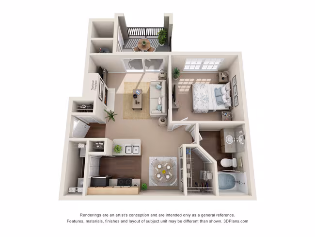 Serenity 1-1422 floor plan