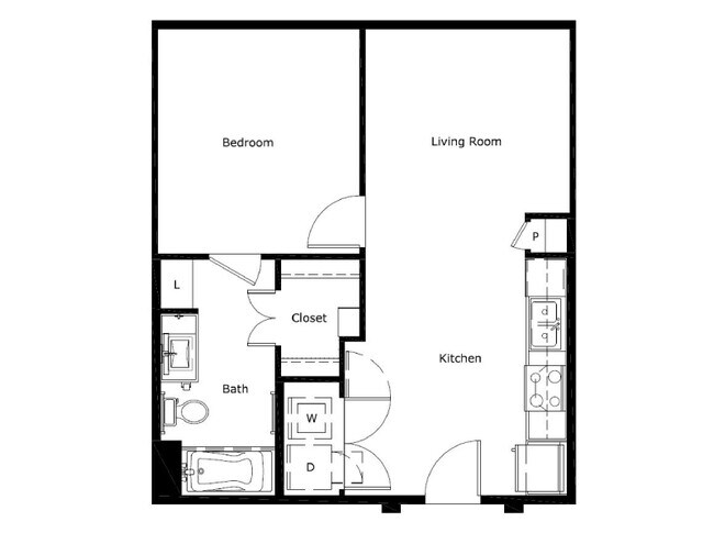 A 1310 floor plan