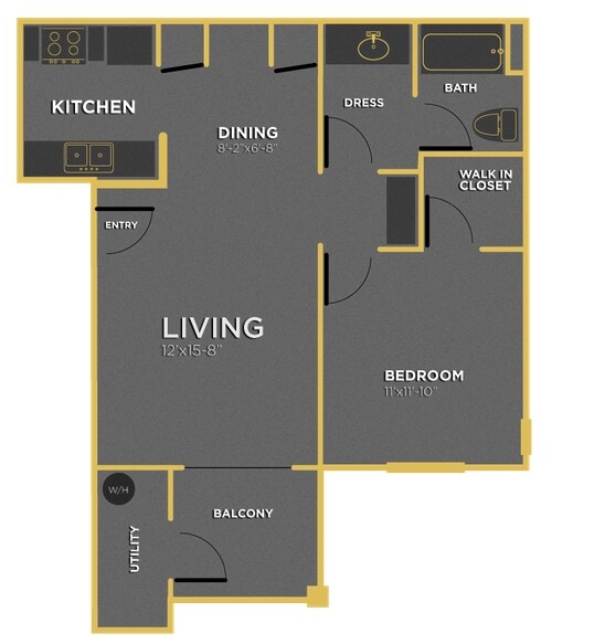 A1-631 1238 floor plan