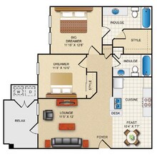 B1R 4104 floor plan